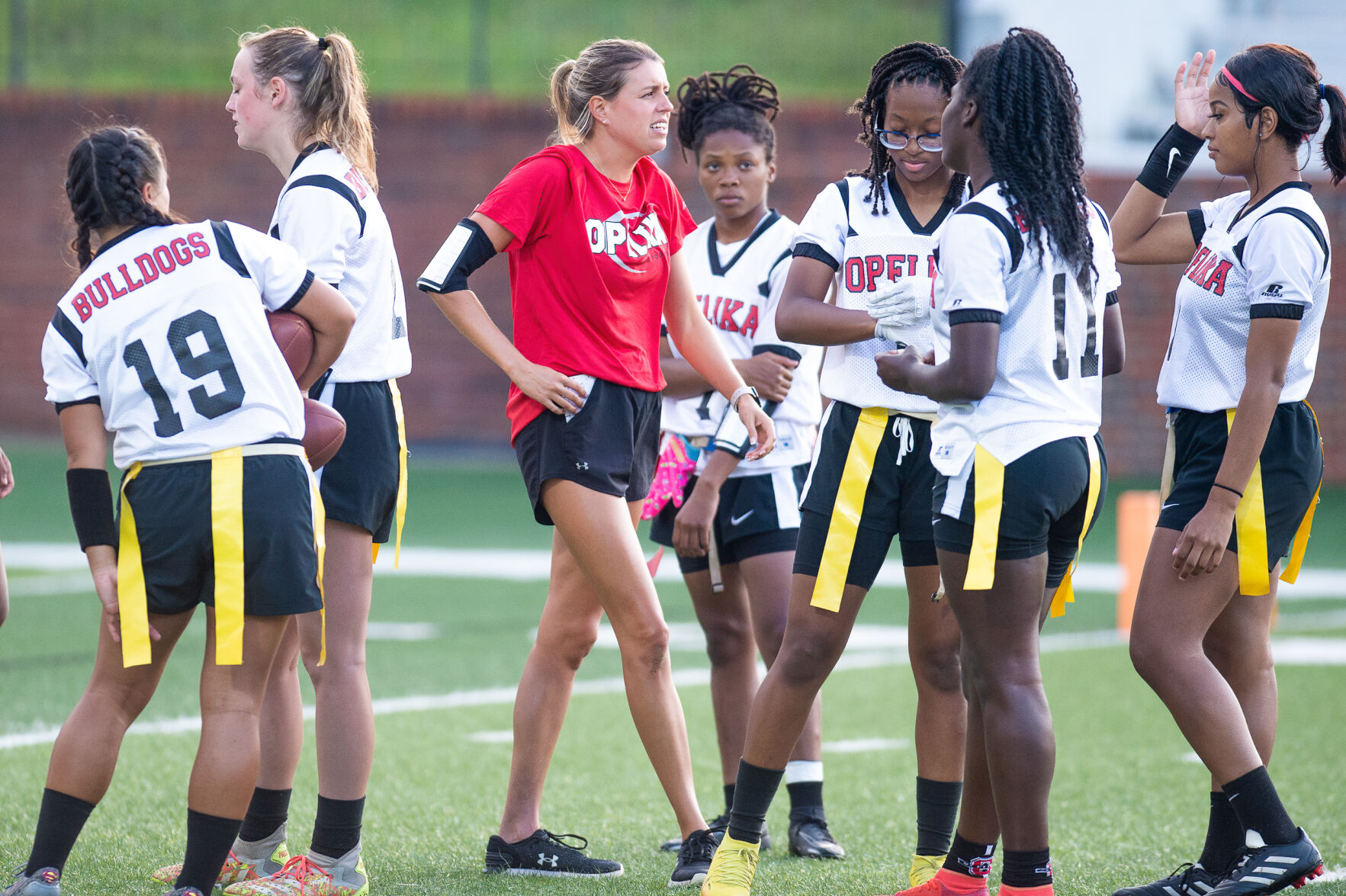 Auburn High vs Opelika flag football